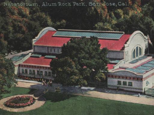 Alum Rock Park Natatorium et le musée virtuel du carrelage californien de Vintporium