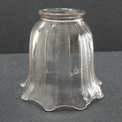 2 1/4 (2.25) Inch Vintage Bell Shaped Glass Light Fixture Shade. Its 2.25" fitter makes it an ideal replacement for antique sconces, pendants, or ceiling fixtures. Available at www.vintporium.com