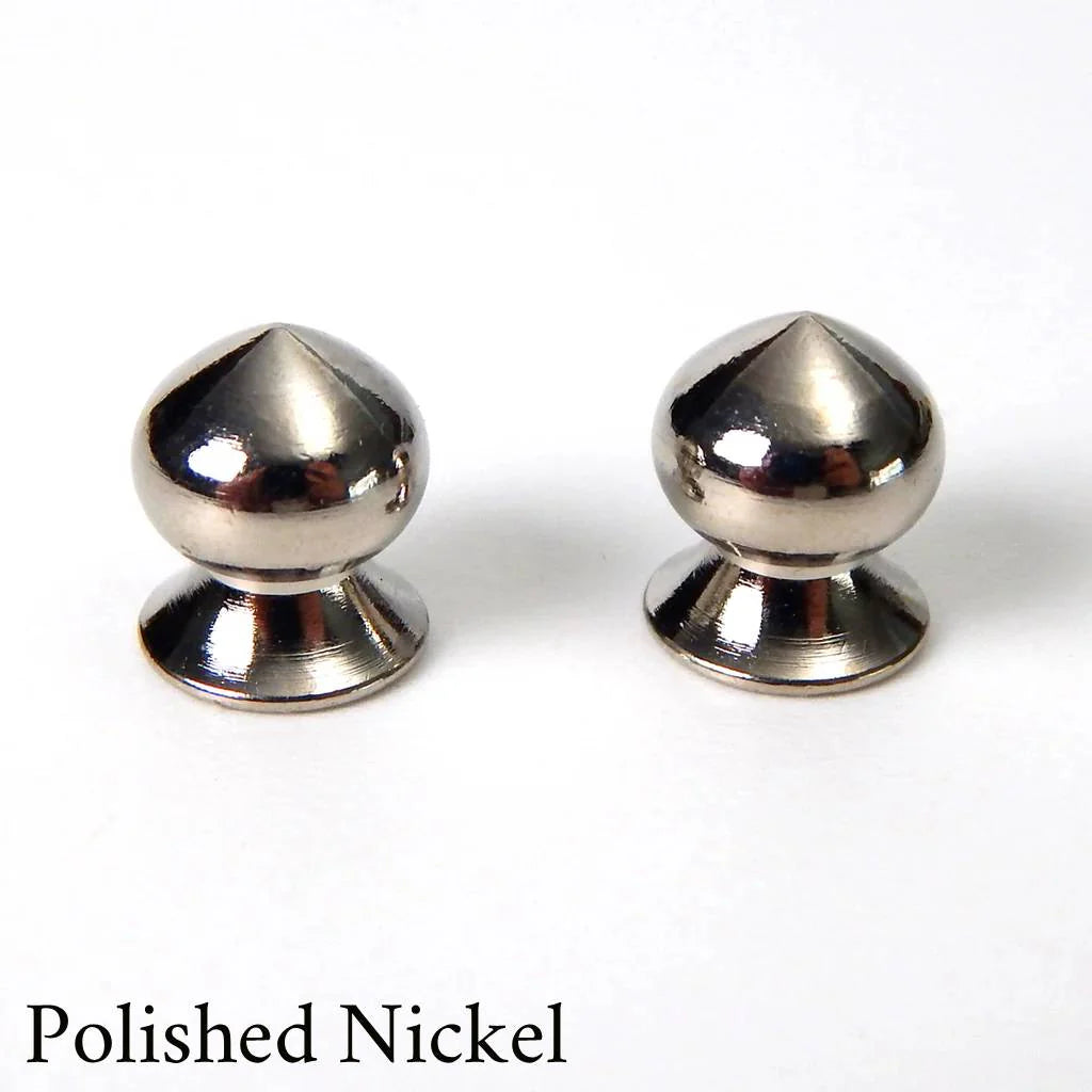 8/32 Lot of 2 Decorative Light Fixture Thumbnuts. - Vintporium Architectural Salvage