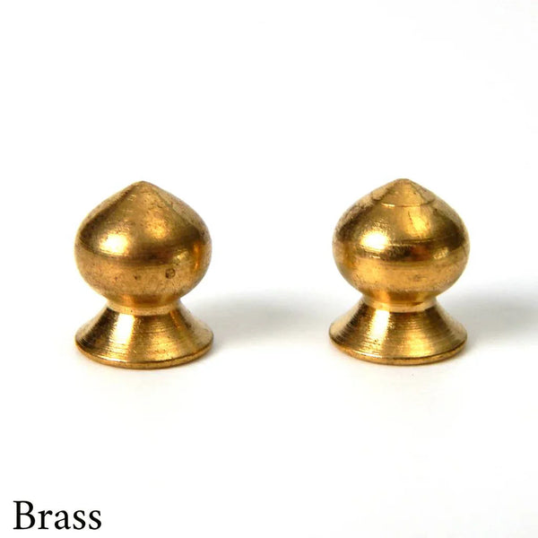 8/32 Lot of 2 Decorative Light Fixture Thumbnuts. - Vintporium Architectural Salvage