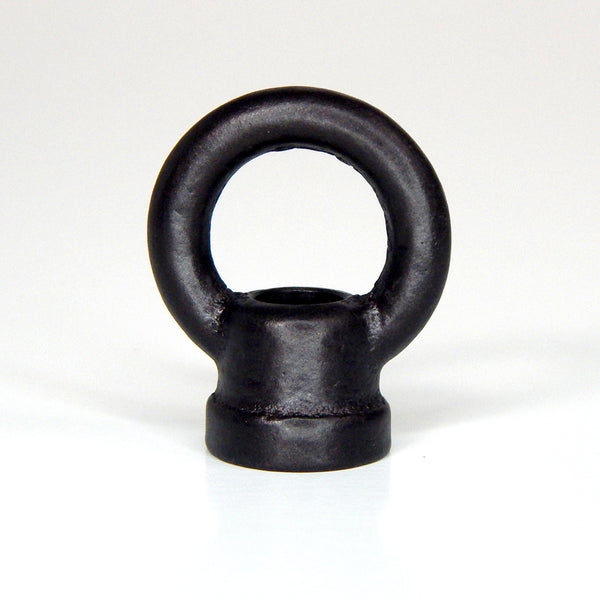 Female 1/8 IP Solid Brass 1 inch O.D. Lighting Loop Ring
