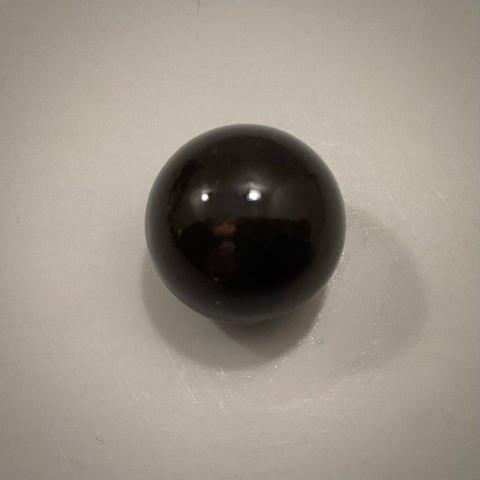 Solid Brass Ball Lamp Finial 5/8 Aged 1/8 IPS to 8-32 Adapter New