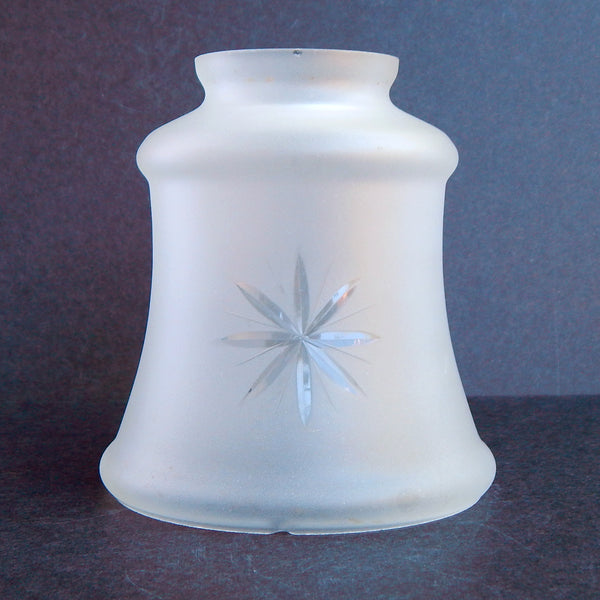 Replacement antique light shade with flared bell shape – Vintporium