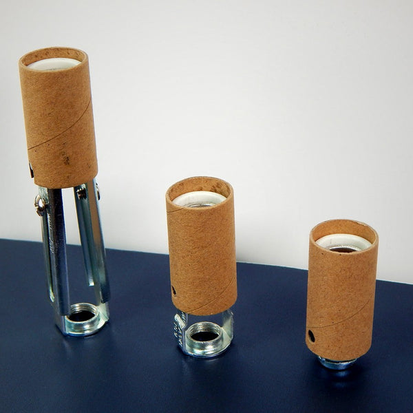 Finally, a durable alternative to plastic sockets—these high-heat porcelain candelabra sockets add strength and style to your vintage fixtures.