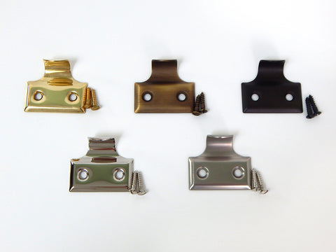 Solid Brass Window Sash Lift, Pulls, Handles, Multiple Finishes - Vintporium Architectural Salvage