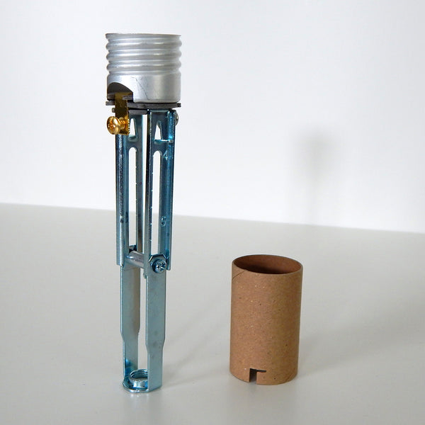 Medium Base Candle Socket Choice 2 3 or Adjustable 4 to 5.5 inch - Vintporium Architectural Salvage